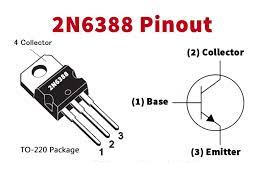 ترانزیستور 2N6388 پکیج TO220 AB